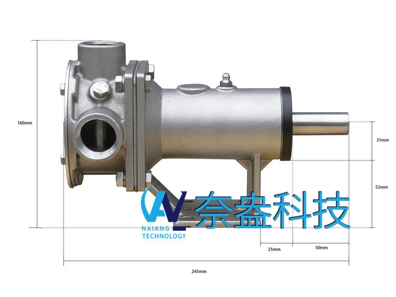 Jabsco撓性葉輪基座泵海水破壞照片